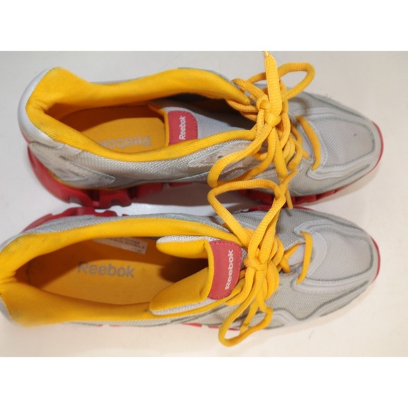 REEBOK Zigtech Zigsonic Sneakers Shoes White / Pink- Men Size 7 EU 39 main image 4